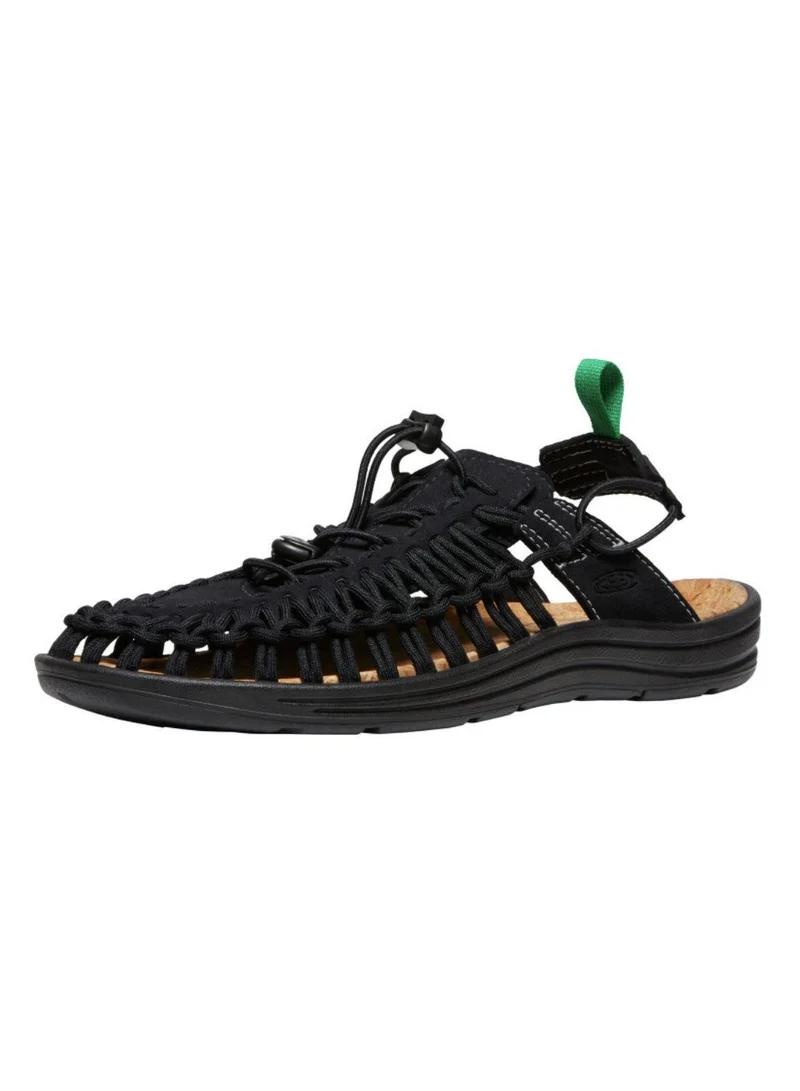 Keen UNEEK II CONVERTIBLE X SANDALS BLACK/JOLLY GREEN