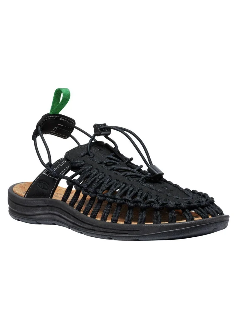 Keen UNEEK II CONVERTIBLE X SANDALS BLACK/JOLLY GREEN