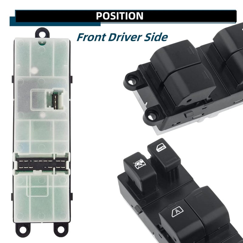 MOJTBE Driver Side Master Power Window Switch - Image 3