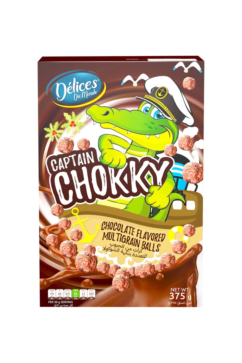 Délices Du Monde حبوب الإفطار بنكهة الشوكولاتة كابتن تشوكّي - Image 1