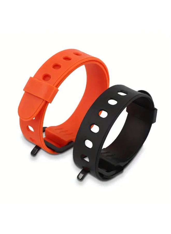 Orange Heavy Duty Quick Release Buckle Strap Adjustable Cargo Luggage Transport Secure Fastening - Image 4