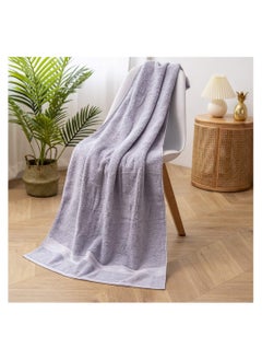 joyzzz Luxury Bath Towels Set 3 Pack, Towel Set 100% Cotton (1 Large Bath Towel, 1 Hand Towel, 1 Washcloth) Ultra Soft and Highly Absorbent, for Bathroom, Hotel, Spa, Beach and Gym-Gray  - Image 3