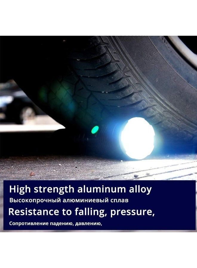 P90 Super Bright Rechargeable Flashlight, Aluminum Alloy LED Torch with Adjustable Focus, USB Rechargeable Portable Handheld Flashlight for Camping, Hiking & Emergency Use - Image 3