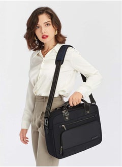 ARCTIC HUNTER Business Briefcase Crossbody Laptop Bag,Water Resistant Messenger Shoulder Bag with Strap, Durable Office Bag Carry On Laptop Case for Men,Black  - Image 2
