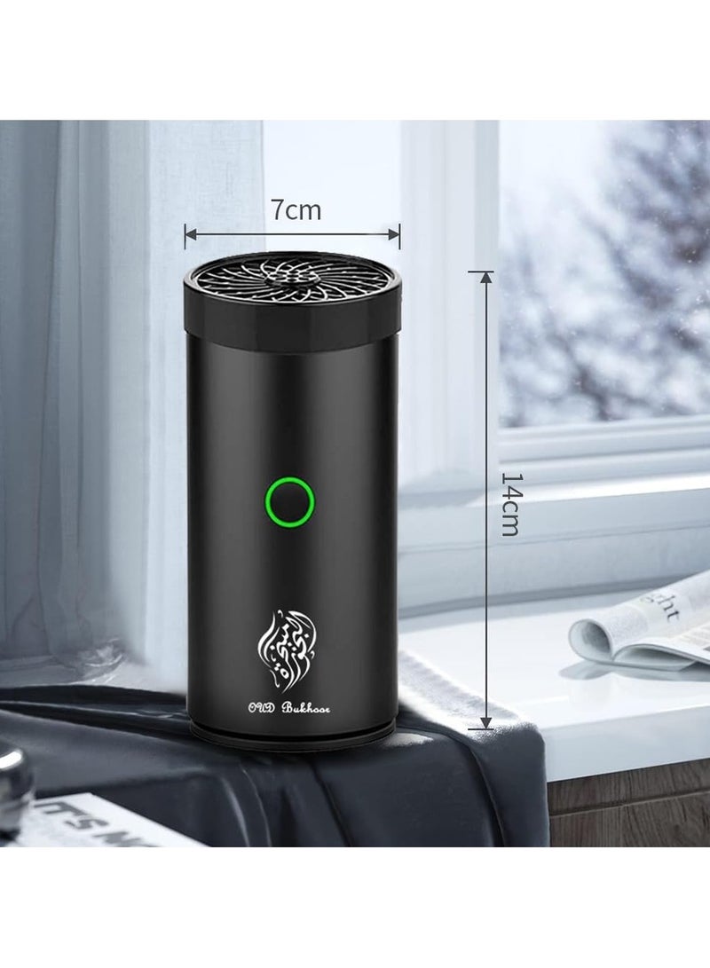 Oud Bukhoor USB Rechargeable Electric Incense Burner – Portable Mini Oud & Bakhoor Diffuser for Home, Car & Office - Image 3