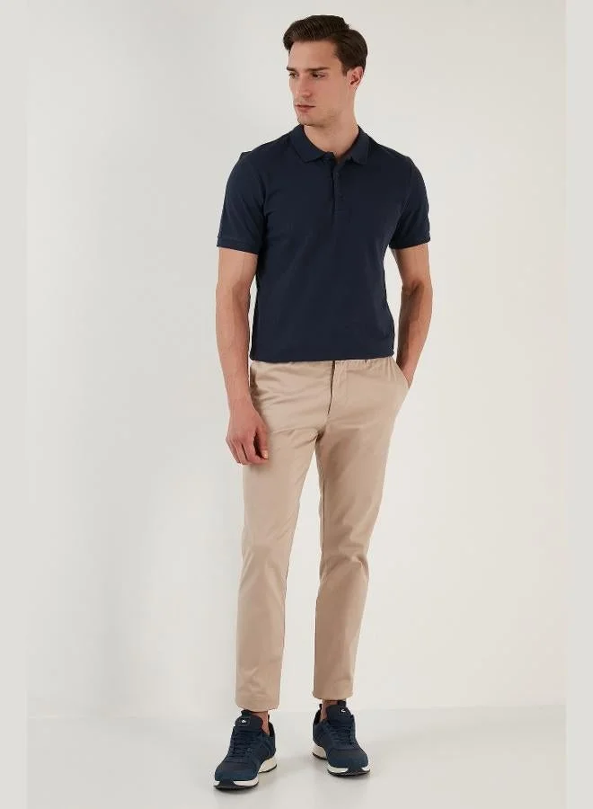 Buratti  Buratti Cotton Regular Fit Button-Down Polo Collar T-Shirt Men's POLO COLLAR T-SHIRT 5902127 for Men | Best Price UAE