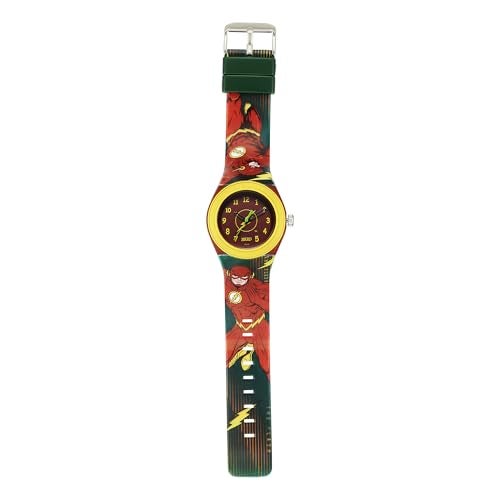 Zoop Justice League Flash Analog Watch with Red Dial & Black Strap for Boys Kids, from House of Titan - C4048PP55 - Image 2