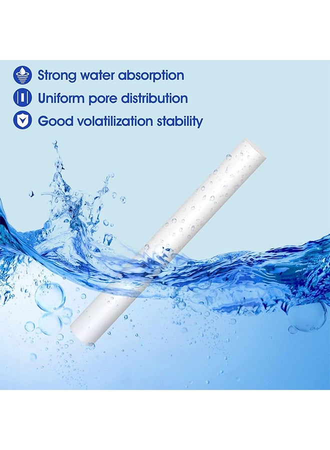 اتش واي تصفية القطن إعادة ملء السفر ميني العصي سيارة المرطب قطع غيار لأجهزة الترطيب الذكية الشخصية المحمولة USB في غرفة نوم المكتب (4 بوصة) ، 40 قطعة - Image 4