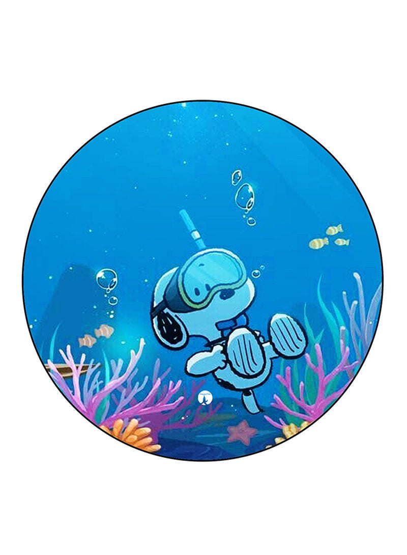 RKN Snoopy Printed Mouse Pad Multicolour