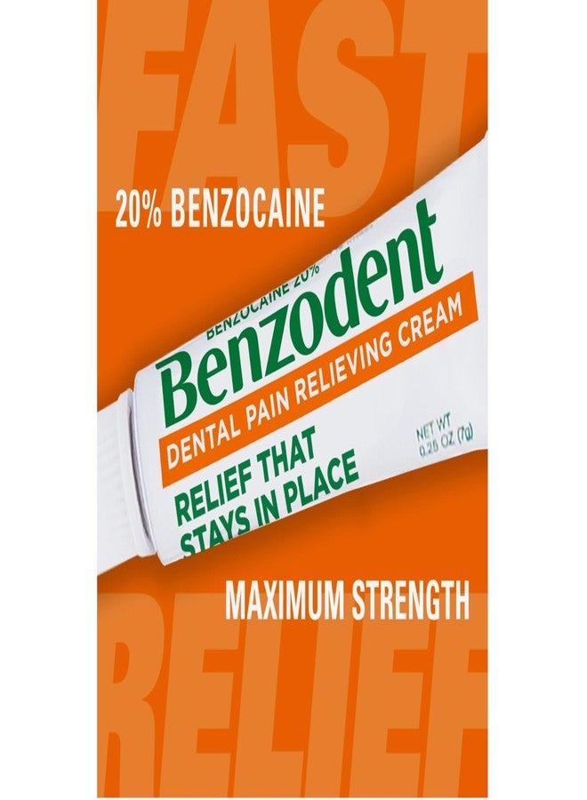 Benzodent كريم بنزودنت لتخفيف آلام الأسنان، 1 أونصة - عبوة من 3 - Image 4