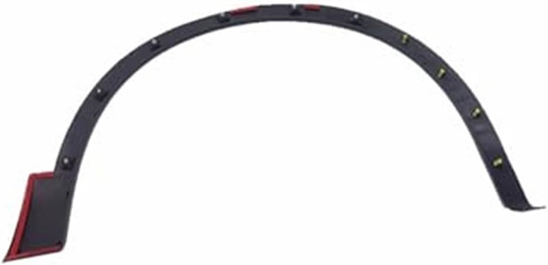 Wivplex Black Mudguard Wheel Eyebrow Trim for Nissan Qashqai J11 - Image 1