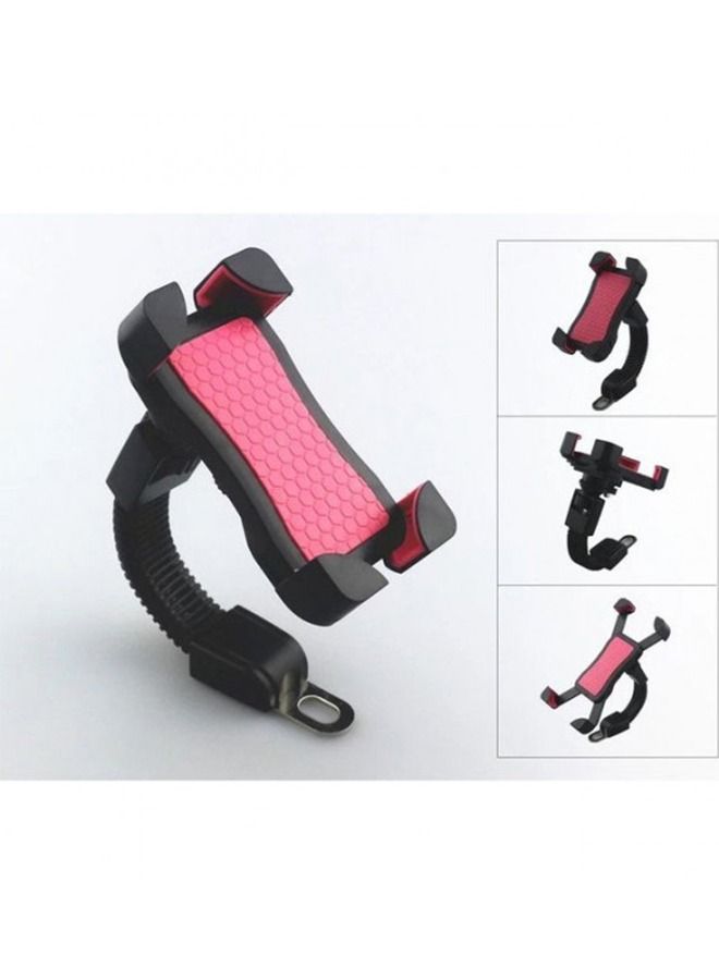 حامل موبايل للموتوسيكل قابل للانحناء 360 درجة جوده عالية - Image 2