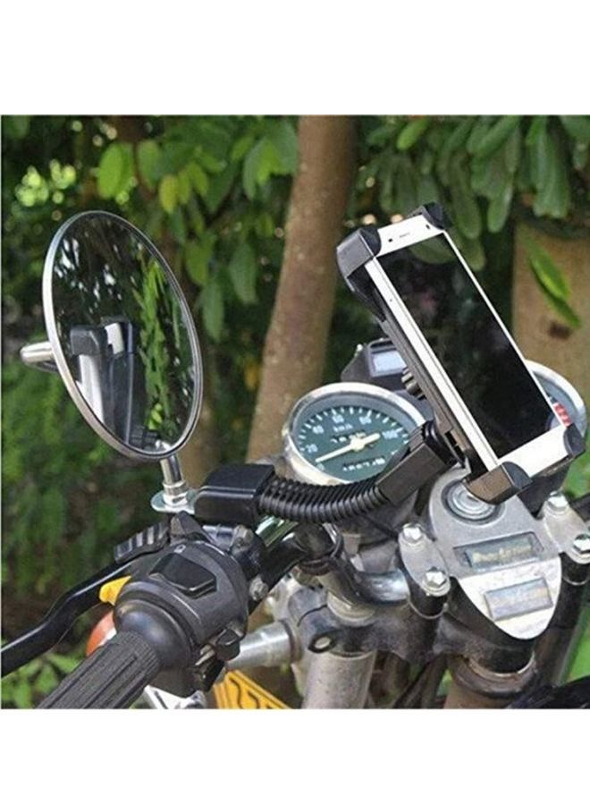 حامل موبايل للموتوسيكل قابل للانحناء 360 درجة جوده عالية - Image 3