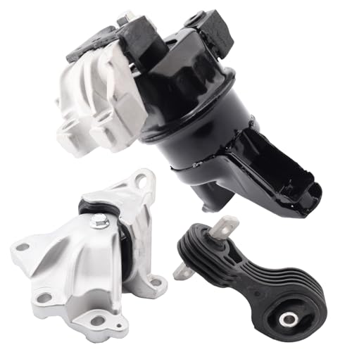 SHICHU Engine Motor Mount Compatible with 2012-2015 Civic 1.8L Coupe/Sedan Replacement for A65048 A65021 A65087 Set of 3 - Image 1