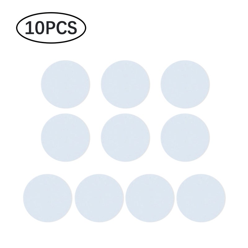 10PCS NFC 215 White Ntag215 Blank Cards NFC Round Coin Rewritable Cards for NFC Enabled Mobilephones Compatible With TagMo - Image 2