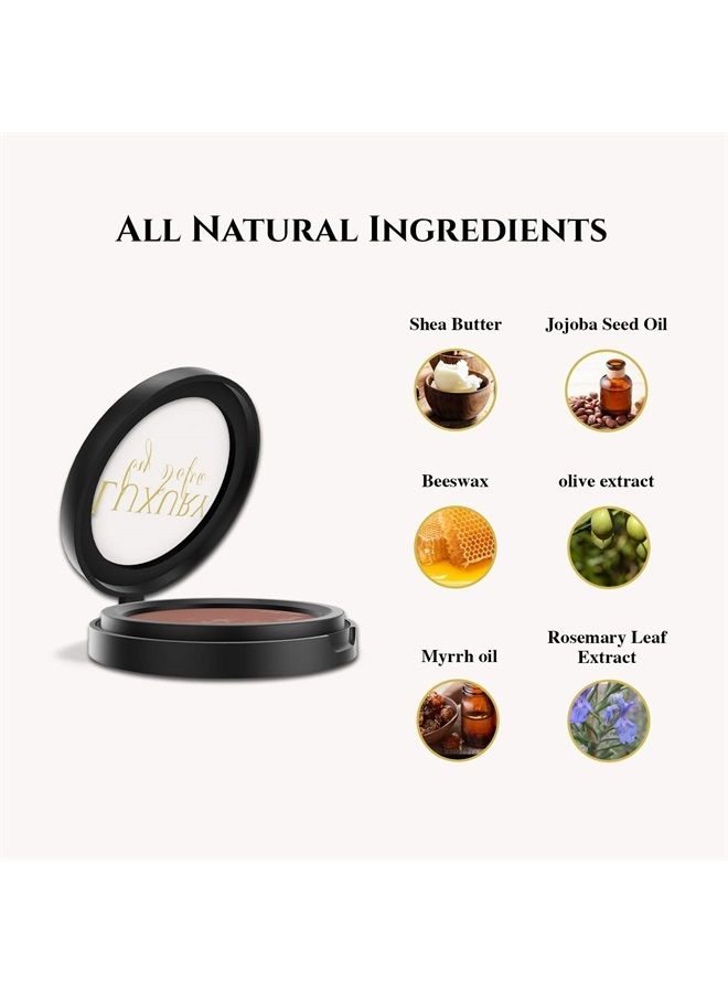Luxury by Sofia All Natural Cream Blush for Lip & Cheek Makeup Contouring, Coral Mist  - Image 2