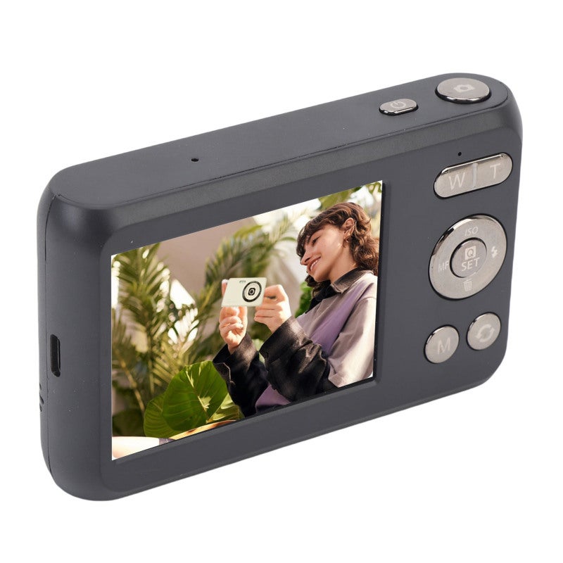 4K Digital Camera: 64MP 2.7 Inch Scratchproof HD Screen Auto Focus - 16X Digital Zoom Versatile Functions Compact Camera for Travel Photography Beginners Hobbyists - Image 2