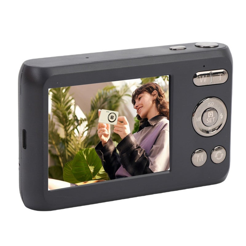 4K Digital Camera: 64MP 2.7 Inch Scratchproof HD Screen Auto Focus - 16X Digital Zoom Versatile Functions Compact Camera for Travel Photography Beginners Hobbyists - Image 5