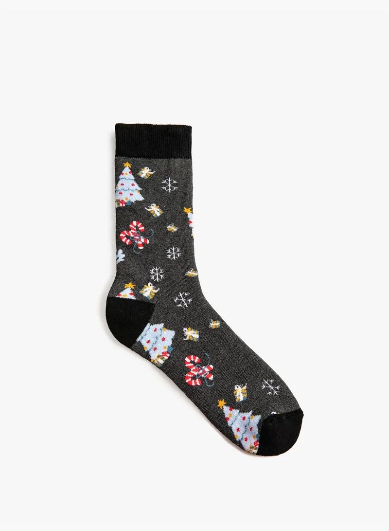 كوتون Christmas Printed Socket Socks