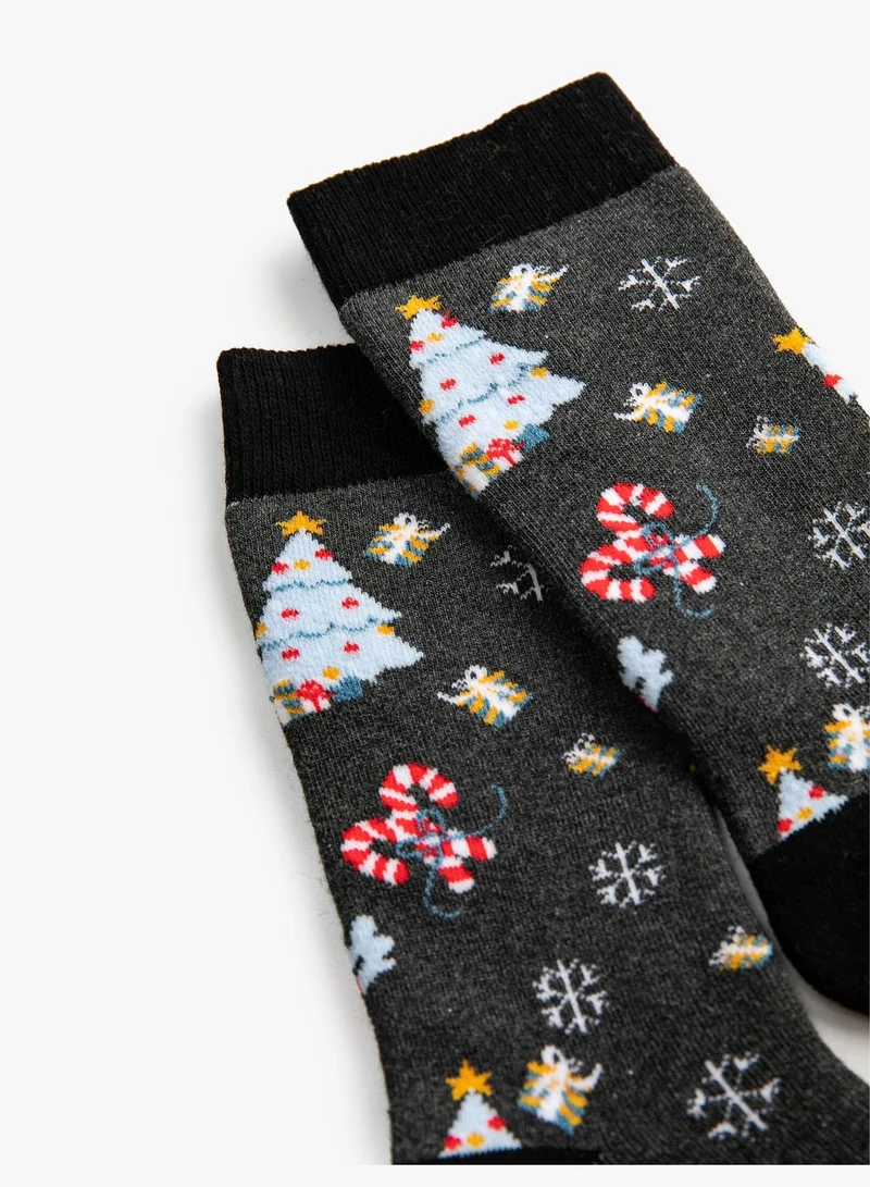 كوتون Christmas Printed Socket Socks