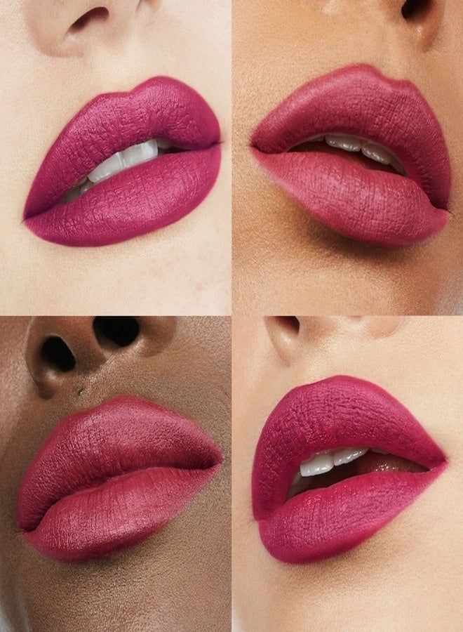 MAKEUP BY MARIO Ultra Suede™ Lipstick 3.5g – Shade Kristen – Bright Berry, Comfortable Wear, High-Pigment, Velvety Matte Finish Lipstick - Image 2