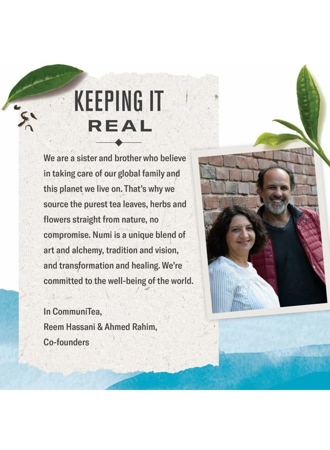 Numi Organic Tea Rooibos, 18 Count (Pack of 3) Box of Tea Bags (Packaging May Vary) - Image 4