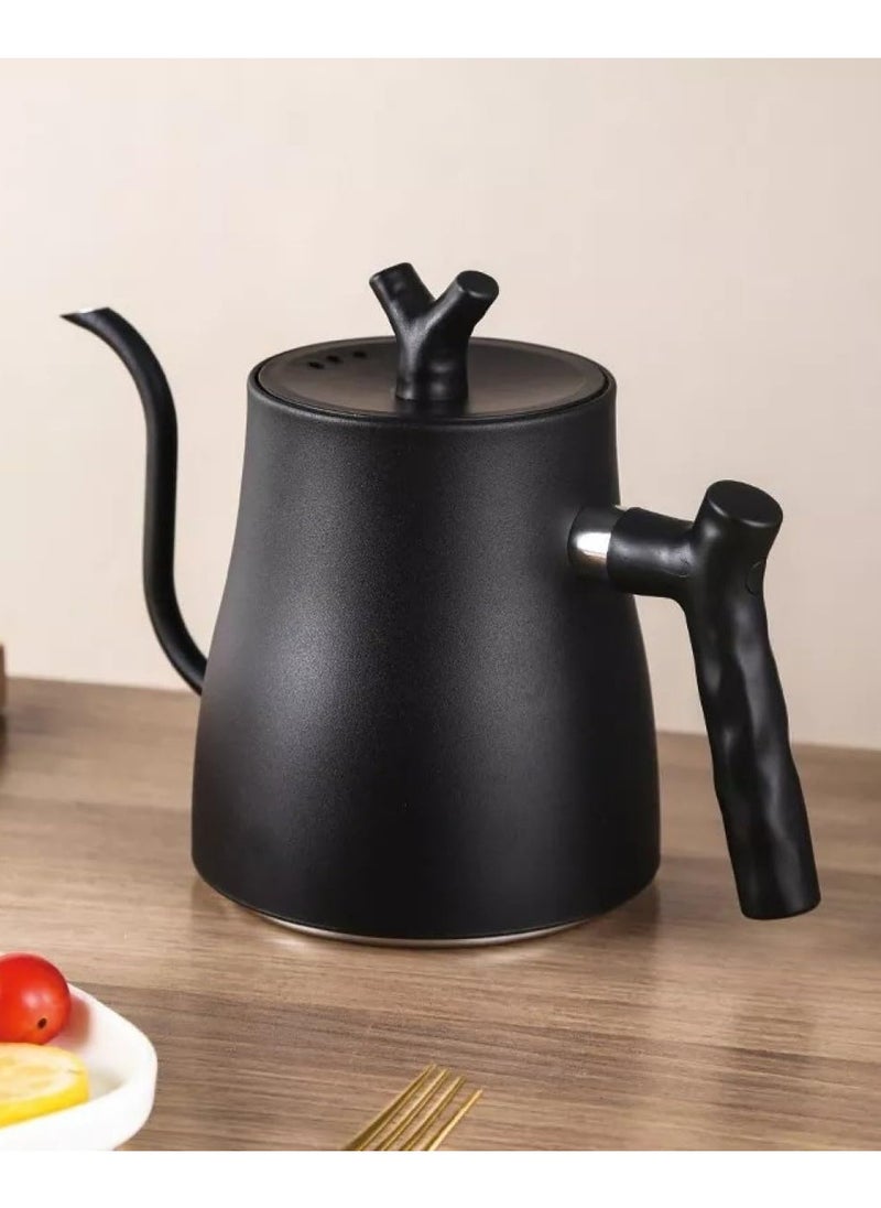 Generic Gooseneck Coffee Kettle for Pour Over Stainless Steel 1.5L Capacity Elegant Black Color  - Image 3