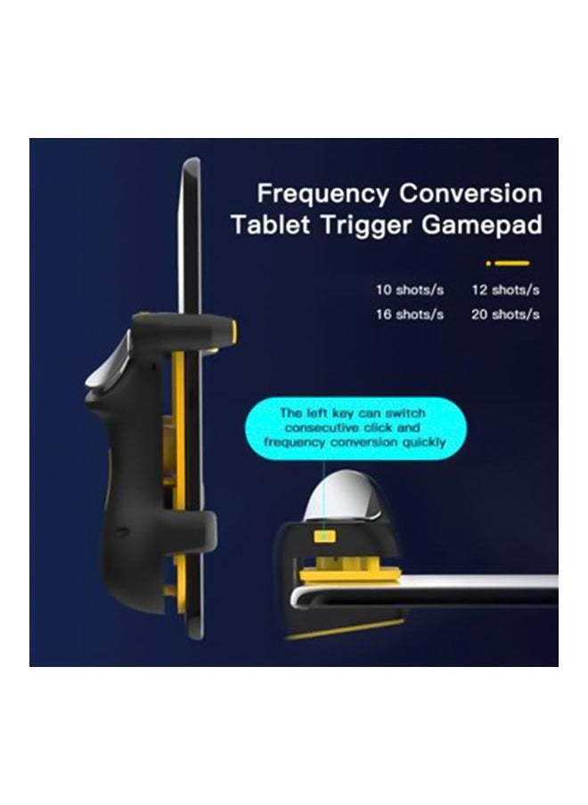 Generic - Mobile Game Controlle for Tablet,  Adults Kids Universal Tablet Game Triggers for IPad, Variable Frequency Tablet Controller for Games - Image 1