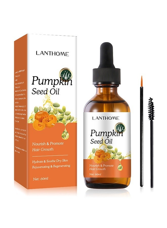 Lanthome Pumpkin Seed Oil,Nourish & Promote Hair Growth Hydrate & Smoothe Dry Skin 60ml - Image 1