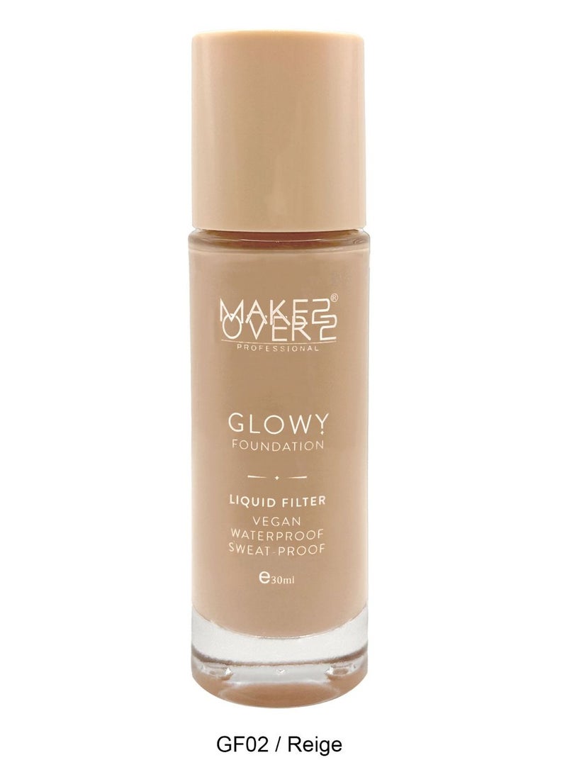 ميك اوفر22 كريم اساس فلتر قلوي-Beige GF02  - Image 1