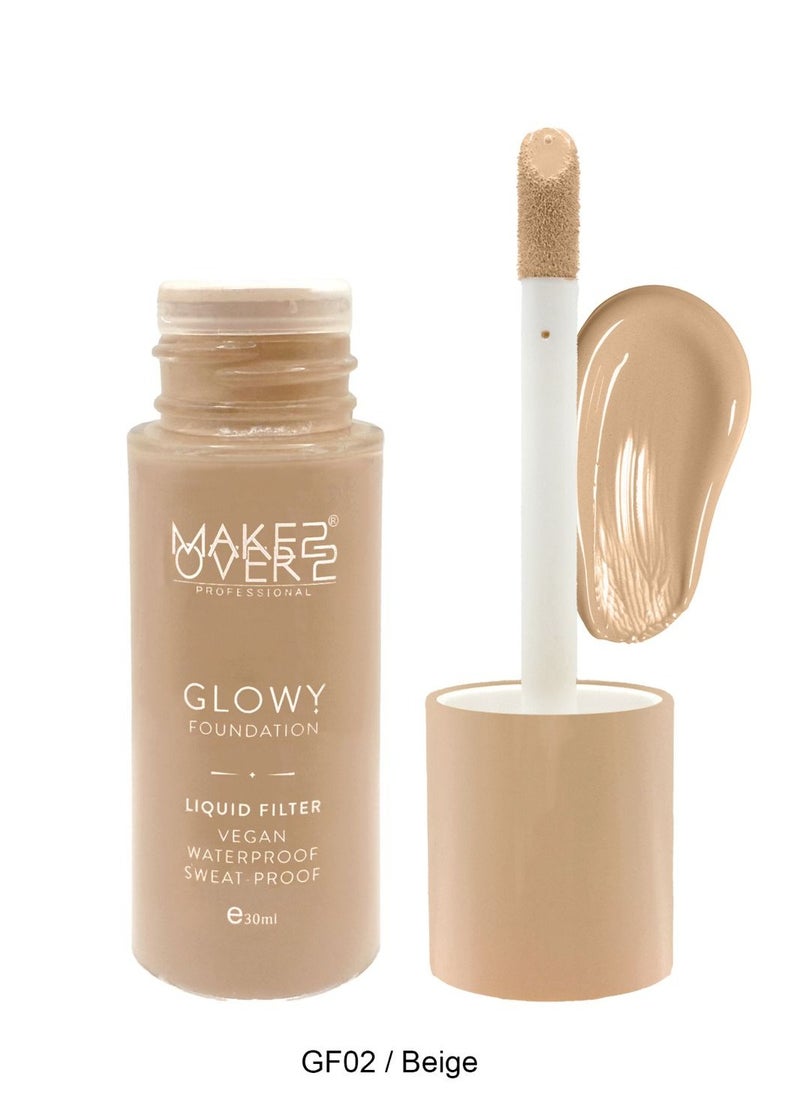 ميك اوفر22 كريم اساس فلتر قلوي-Beige GF02  - Image 2