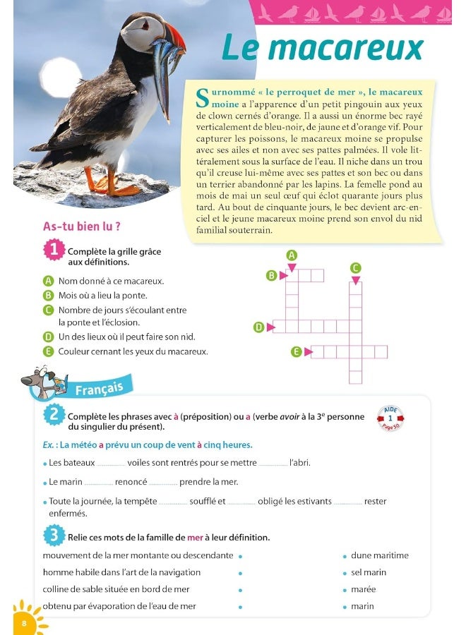 جواز السفر - من CM1 إلى CM2 9/10 سنوات - كتيب العطلات 2024 - Image 5