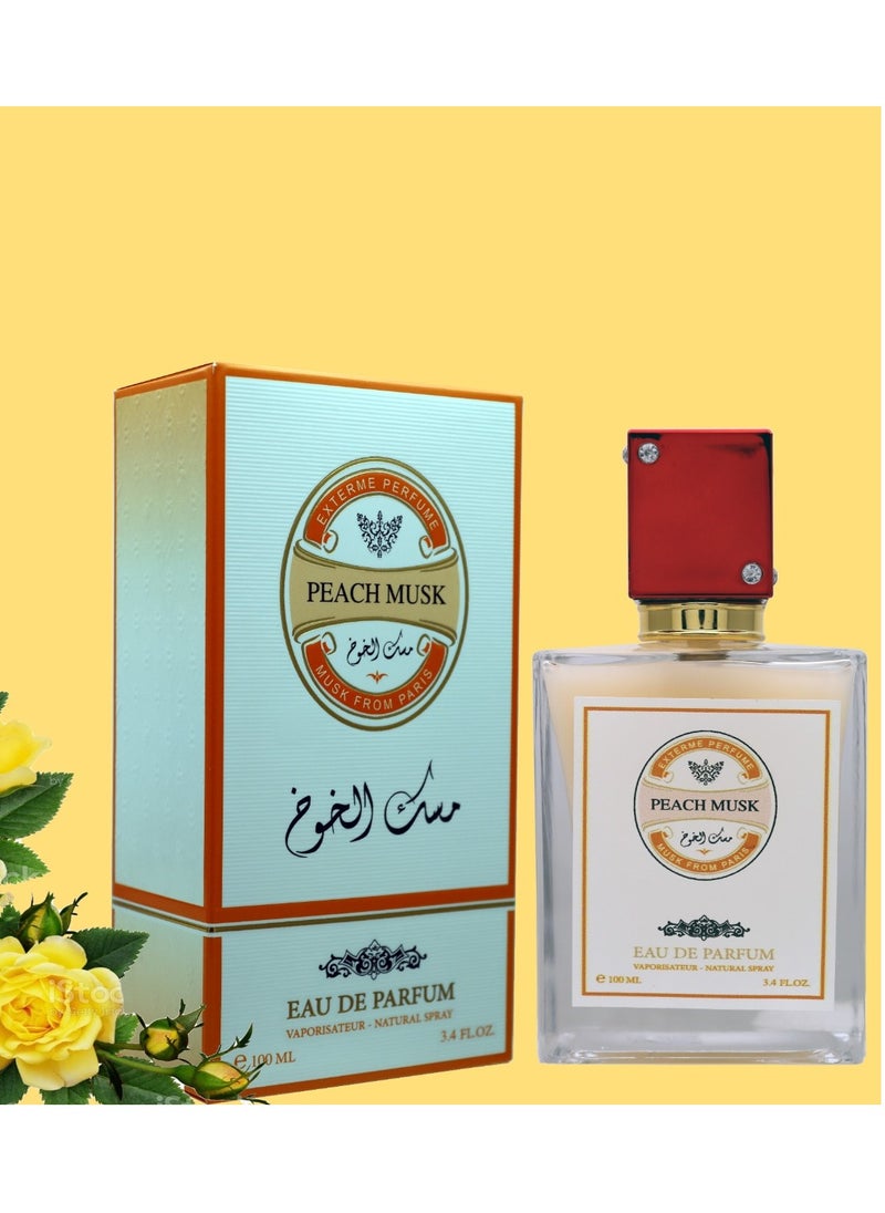 مسك مسك الخوخ للبشرة والشعر - 100 مل 