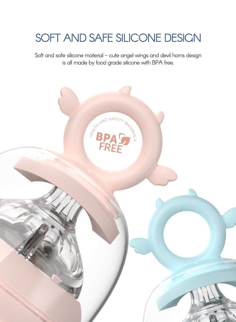 أيويبي Aiwibi Baby Feeding Bottle 180ml-Pink - Image 4