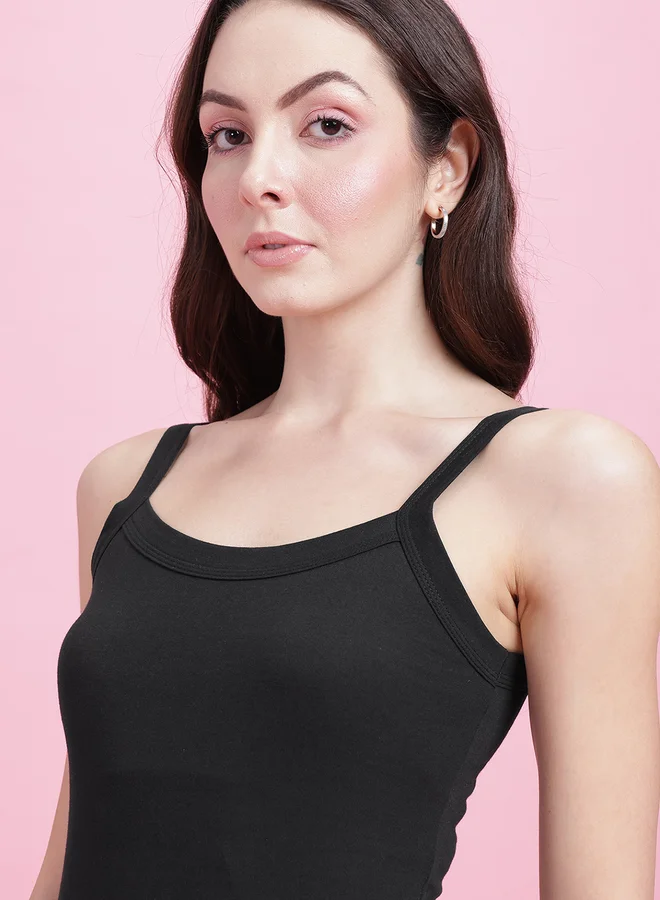Leading Lady Leading Lady Pack of 2 - Solid Non Padded Cotton Camisole