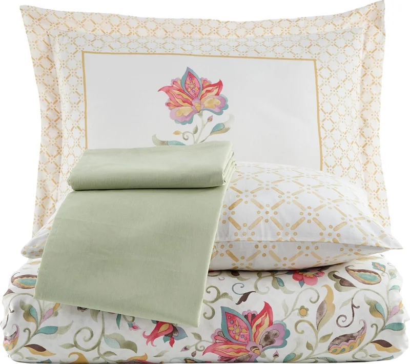 Soley | Leticia | 100% Cotton Double Duvet Cover Set