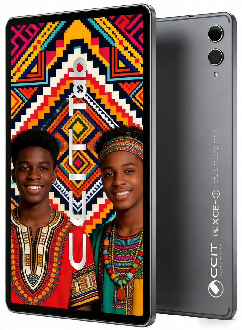 CCIT S9 Ultra Tablet 11-inch Display 1TB ROM 16GB RAM Android 15 with Keyboard, Stylus Touch Pen, Bluetooth Headset & Case - 4G Dual SIM Grey - Image 1