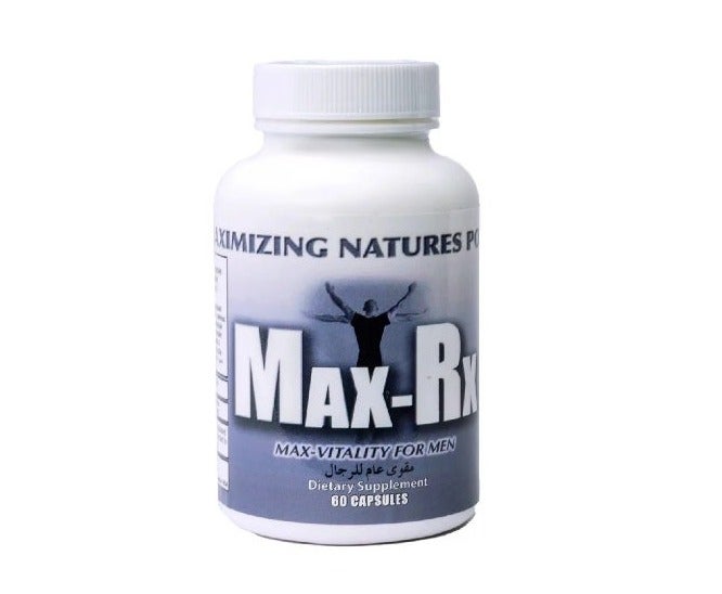 Max-RX Max Vitality For Men Capsules 60s