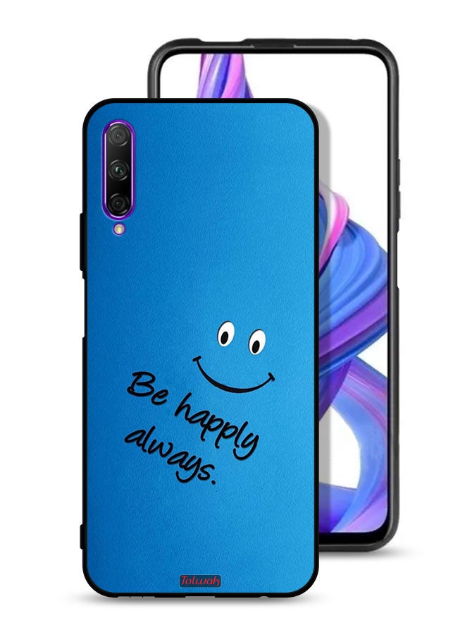 Tolwak Honor 9X Pro Protective Case Cover Be Happy Always - Image 1