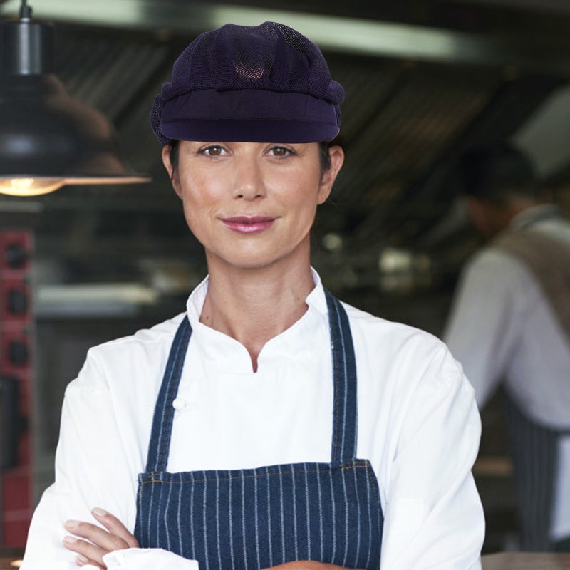 Chef Hat Kitchen Working Hat Waiter Hat Elastic Baker Kitchen Unisex Cooking Cap - Image 5