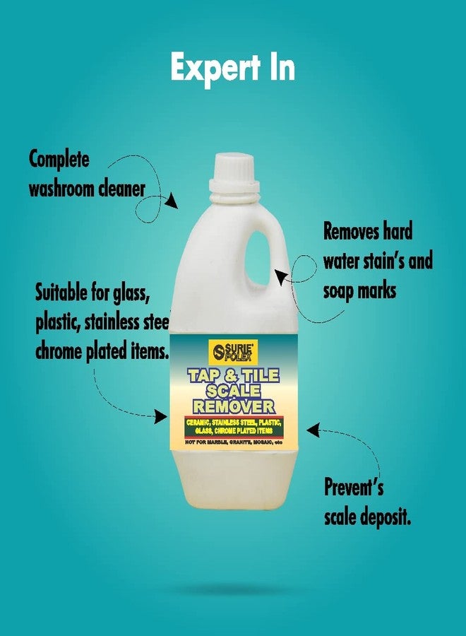 SURIE POLEX Tap & Tile Scale Remover 1 Ltr - Image 4