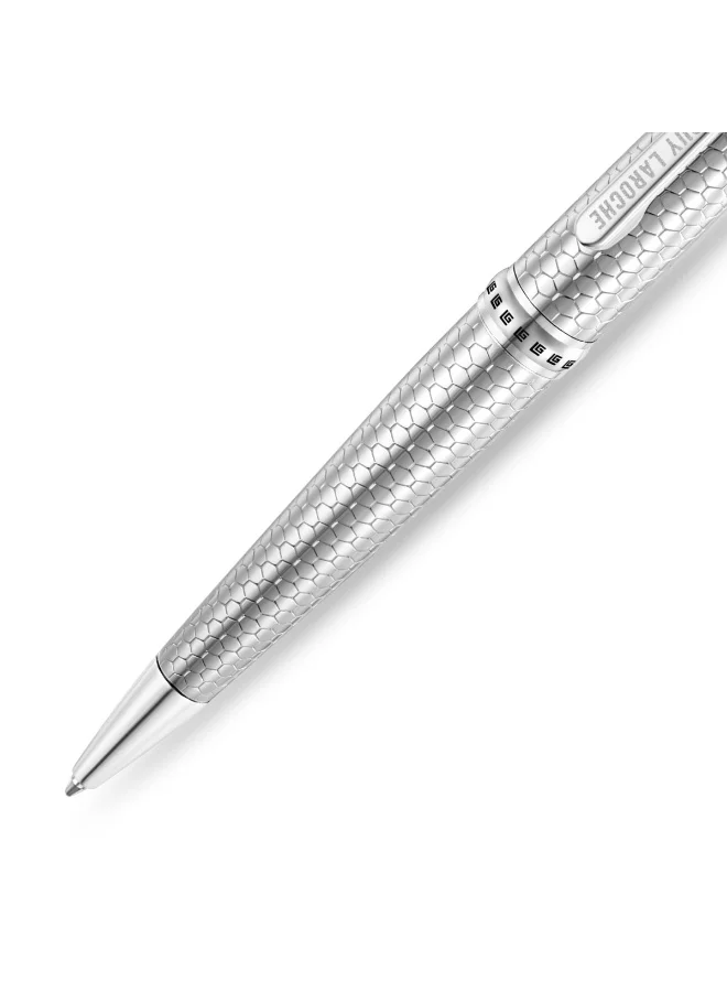 Guy Laroche Romeo Full Stainless Steel Pen with Stainless Steel Trims
