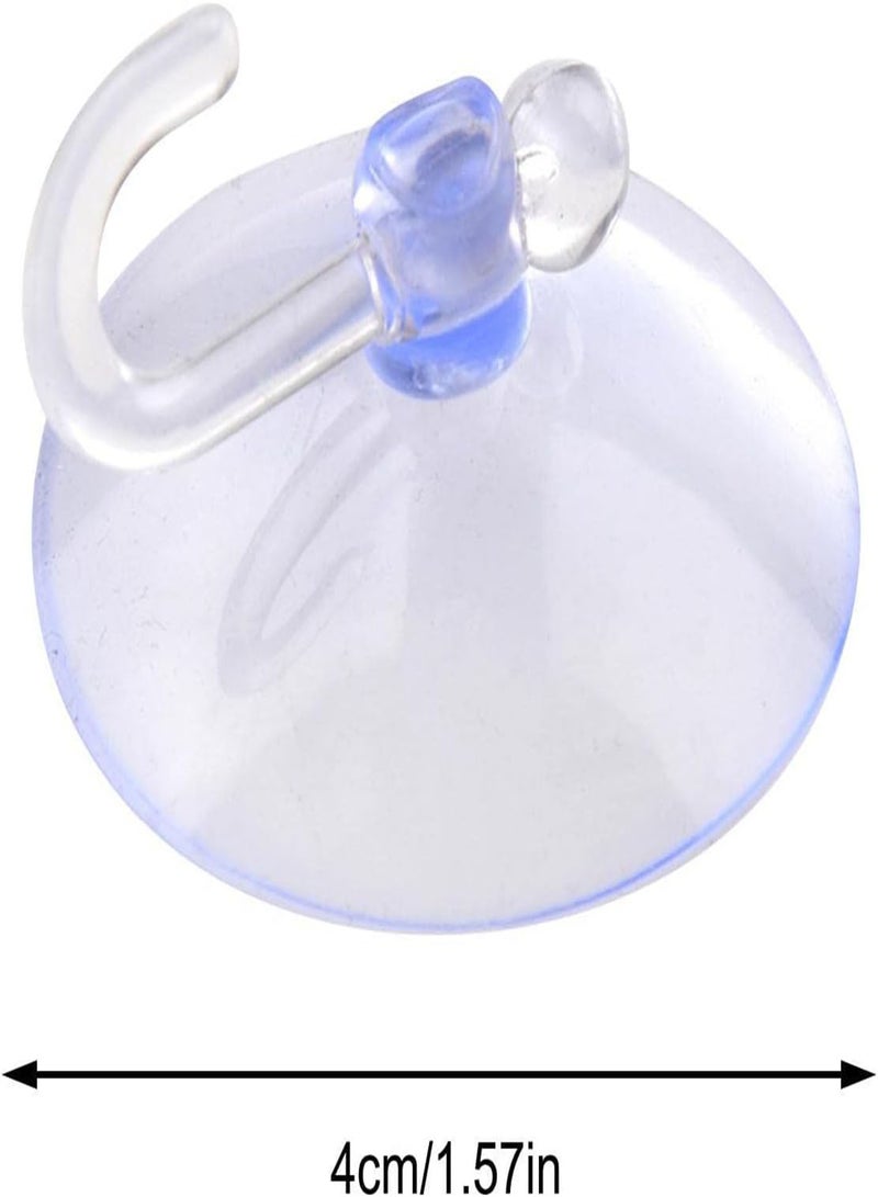 GGOOT Heavy Duty Suction Cups - Practical Useful Lightweight Duty Suction Cups Hook,Suction Hooks for Hats Belts Keys Towels Robes Coats Handbags - Image 4