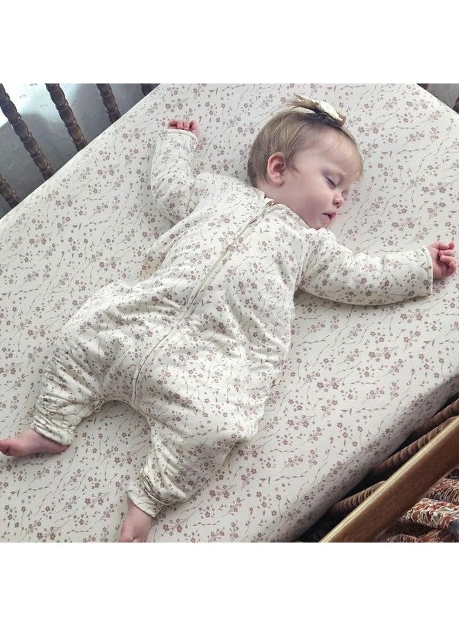 GUNAMUNA Unisex Long-Sleeve Footie Sleep Bags, Easy Diaper Changes, 1.0 TOG, 3-6 Months, Hush - Image 4