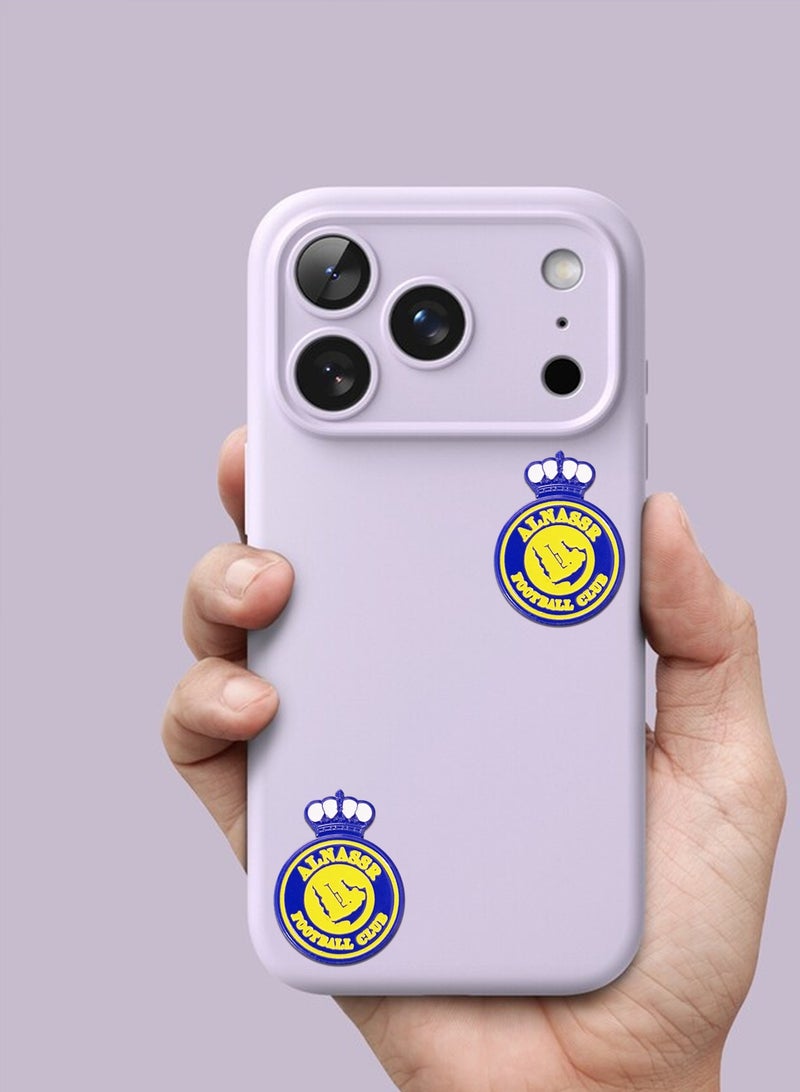 Genaric قطعتين ملصق النصر المعدني للجوال أو أي سطح أملس - Image 3