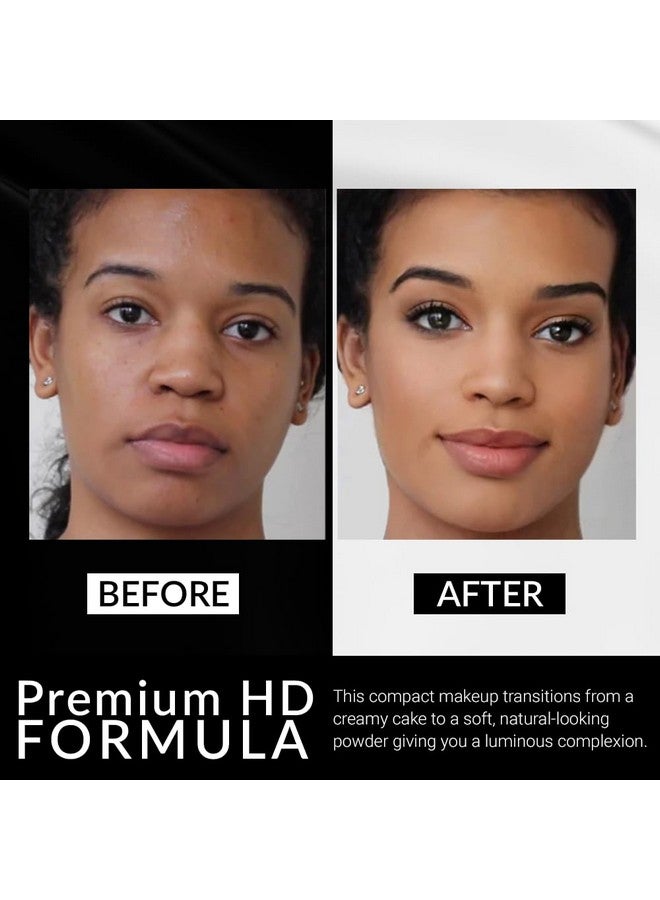 Flori Roberts Cream To Powder Foundation by Flori Roberts, Full Coverage for Women of Color or Deeper Skin Tones, Long Lasting Makeup, Matte Finish, Covers Uneven Complexion and Hides Imperfections, 0.30 oz  - Image 3