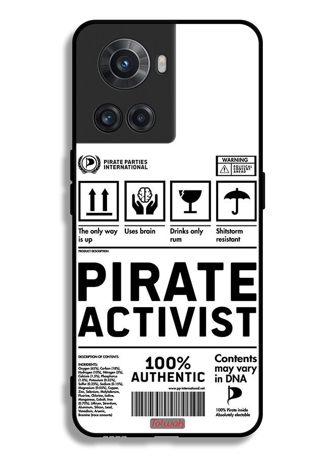 Tolwak OnePlus 10R 5G Protective Case Cover Private Activist Sticker  - Image 2