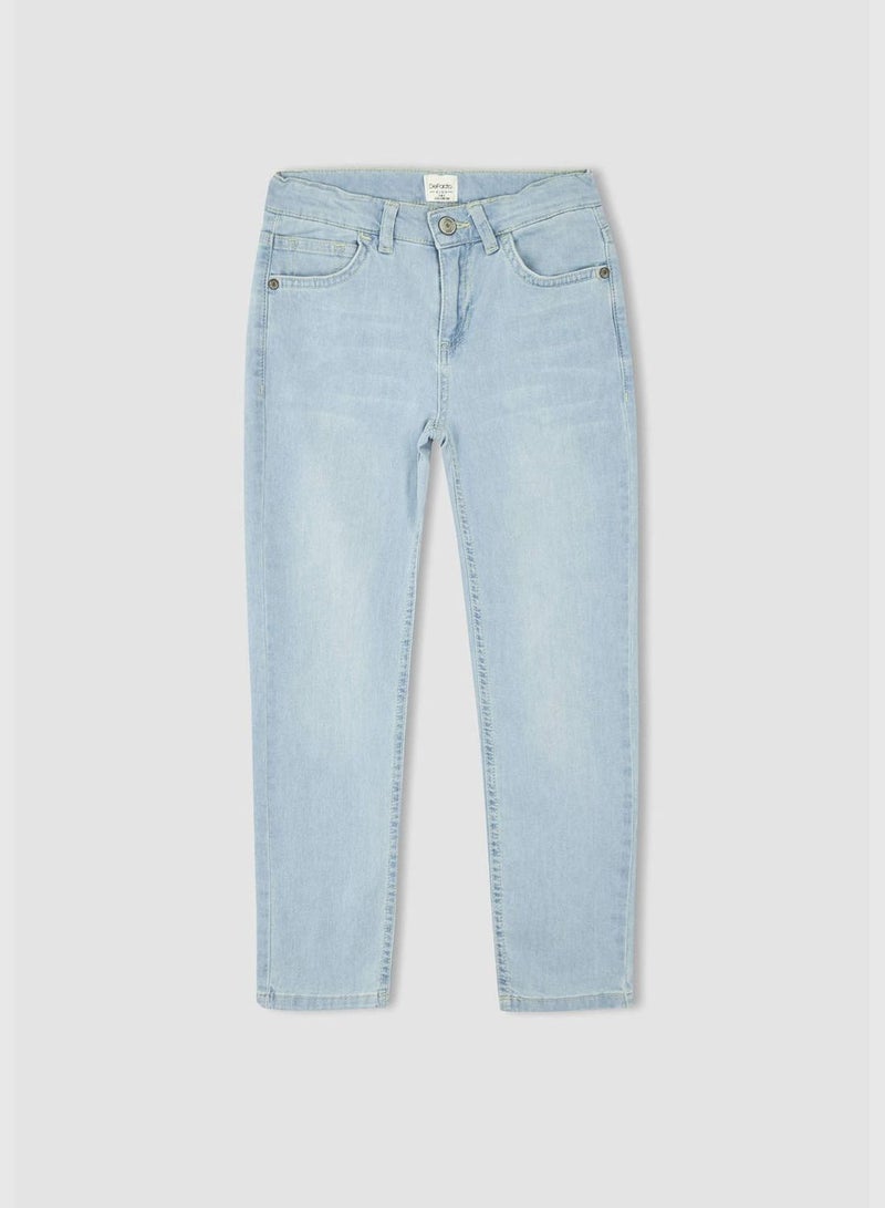 DeFacto Boy Slim Fit Denim Trousers - Image 1