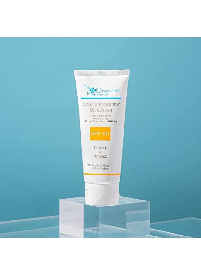 The Organic Pharmacy - واقي الشمس Cellular Protection SPF 50 سعة 34 أونصة - Image 1