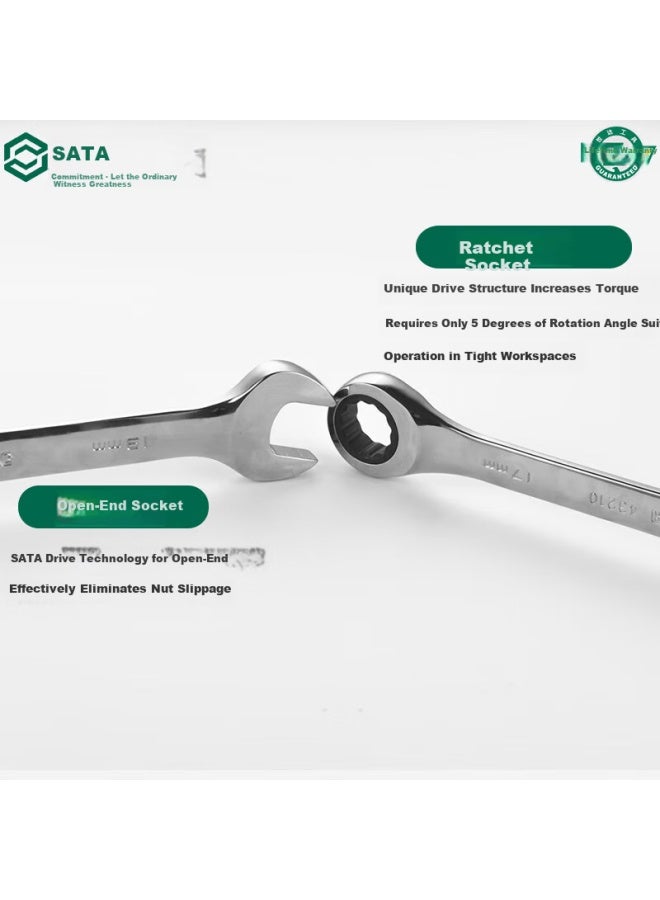 Sata 43224 Fully Polished Dual-use Quick Wrench 36mm - Image 2